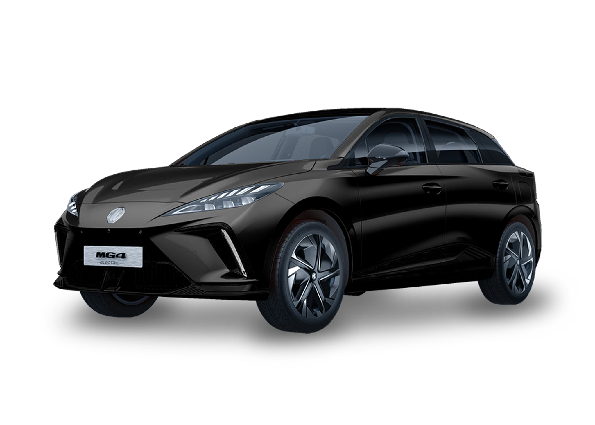 Front left view of MG 4 EV