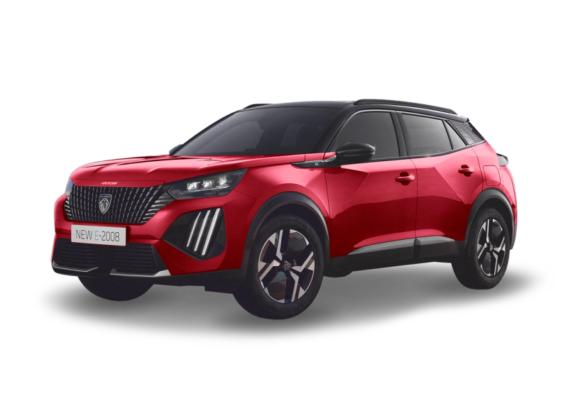 Peugeot e-2008 - Elixir red - Front Left