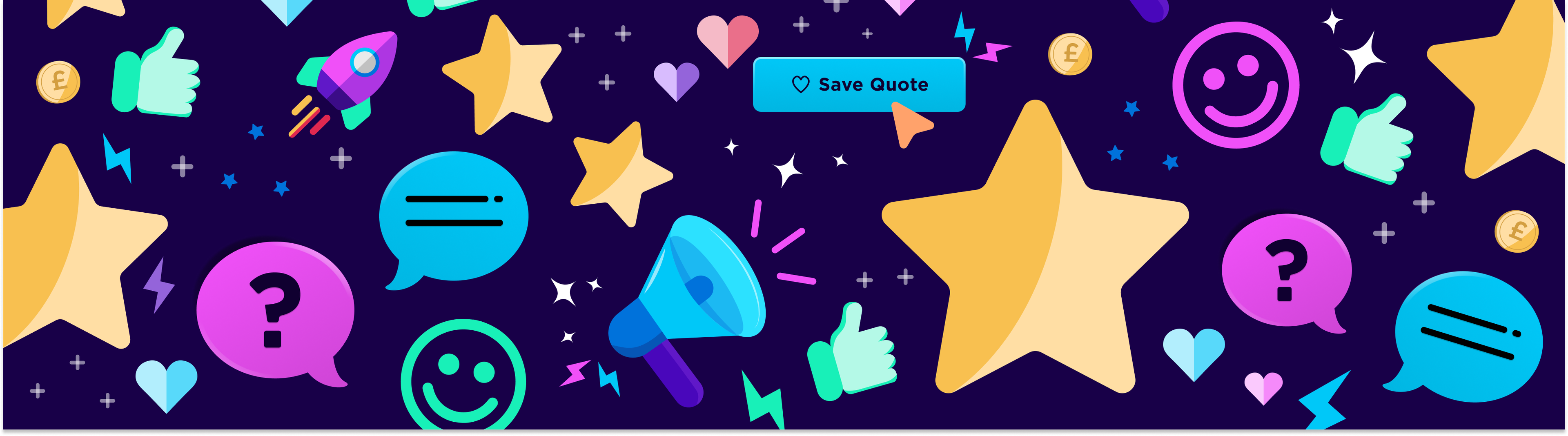 Employee happiness background