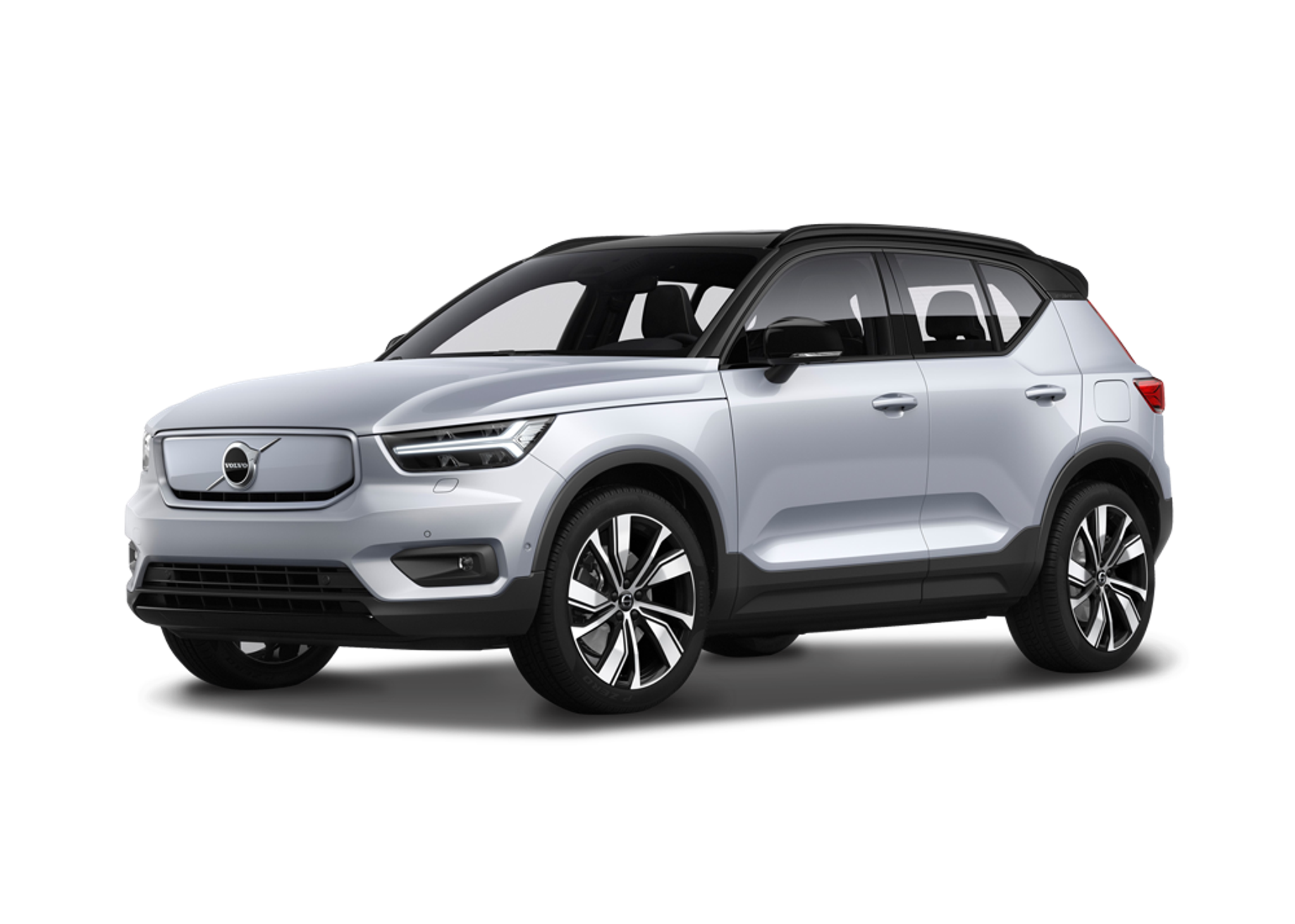 Front left view of Volvo XC40