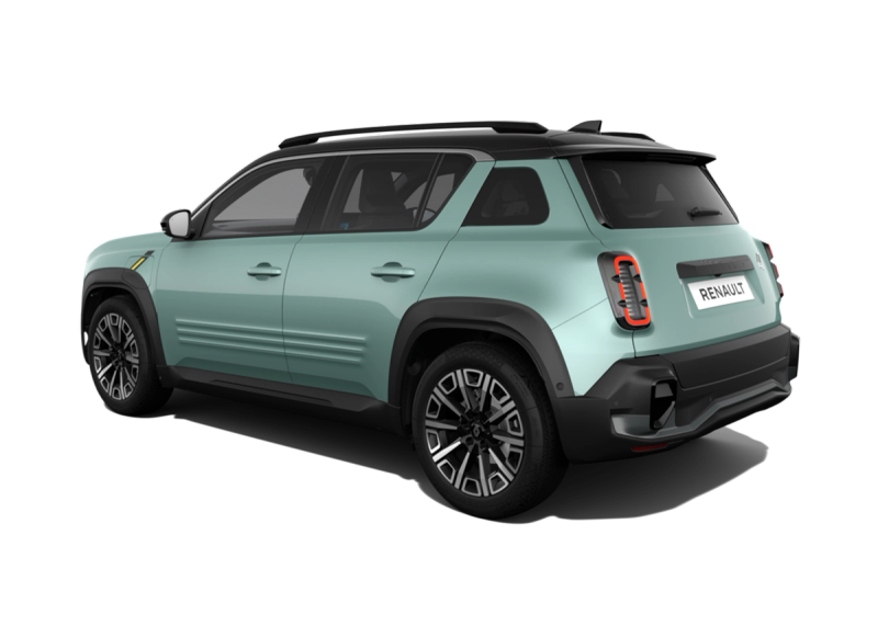 Renault 4 in a rear left angle