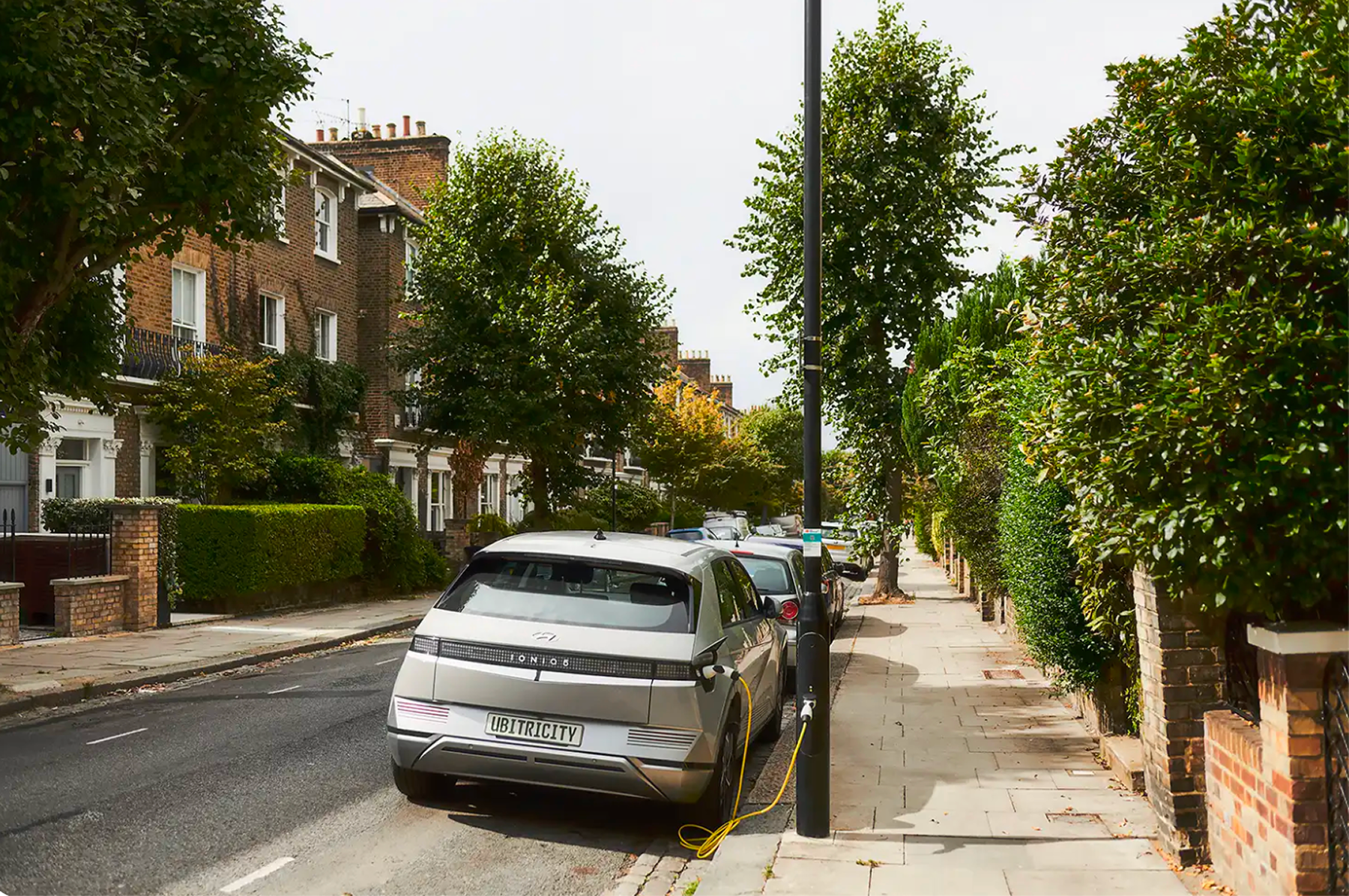 On the street EV charging