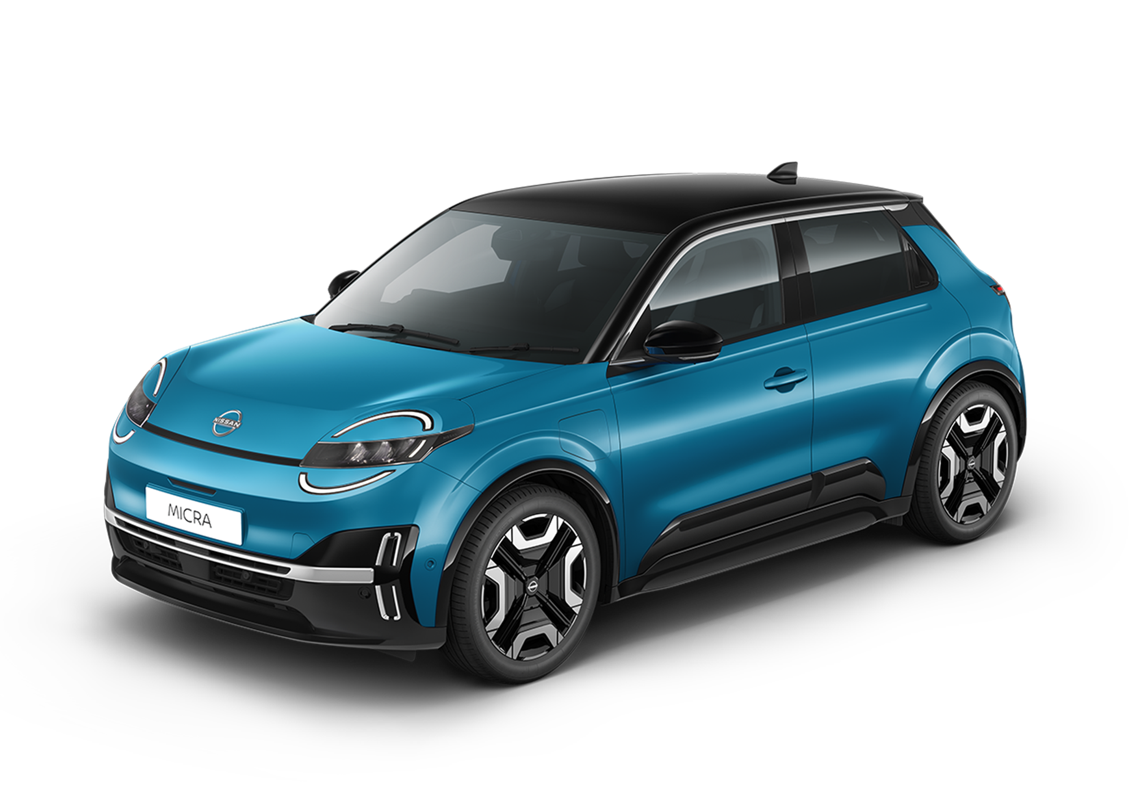 Front left view of Nissan Micra