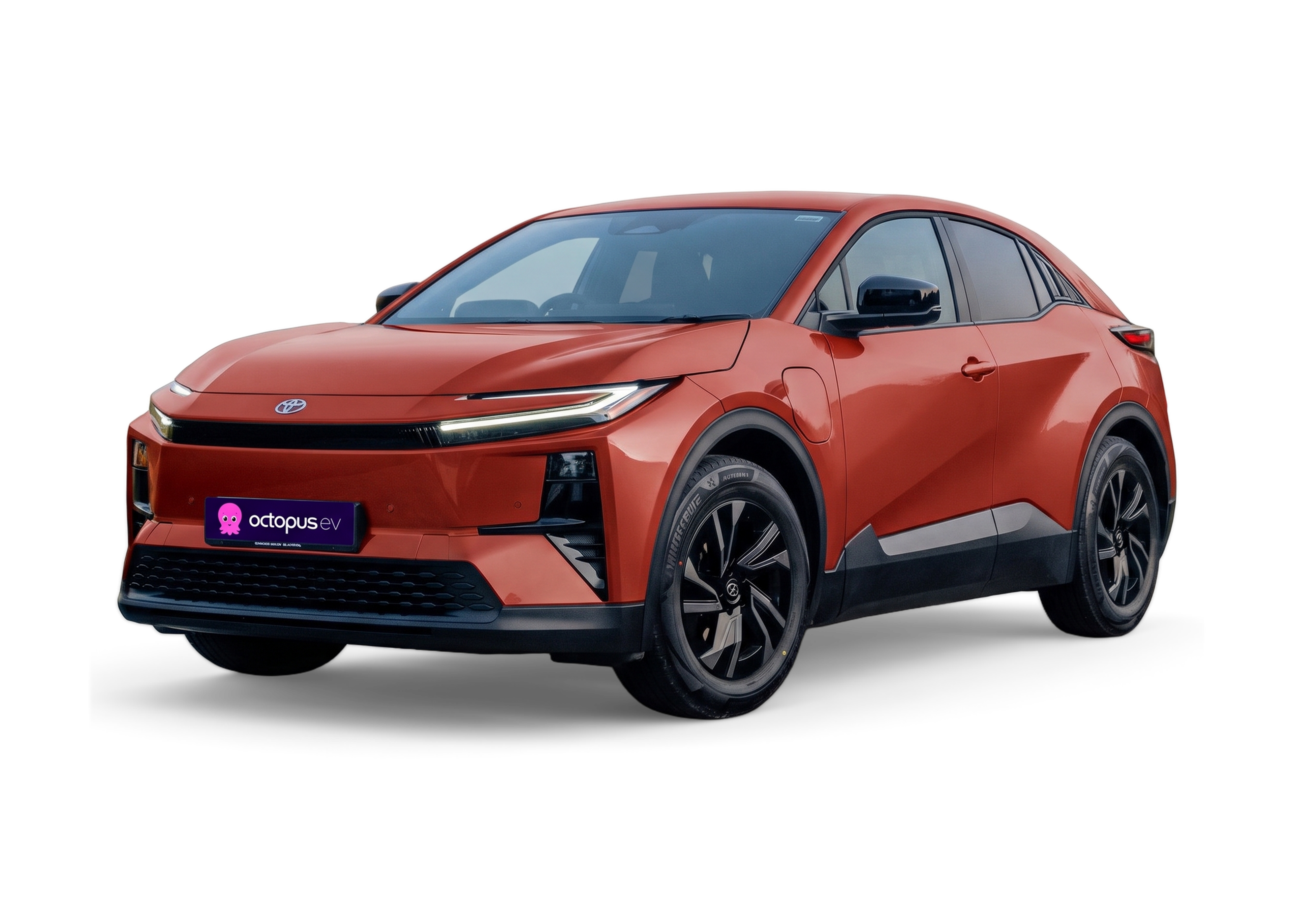 Front left view of Toyota C-HR+