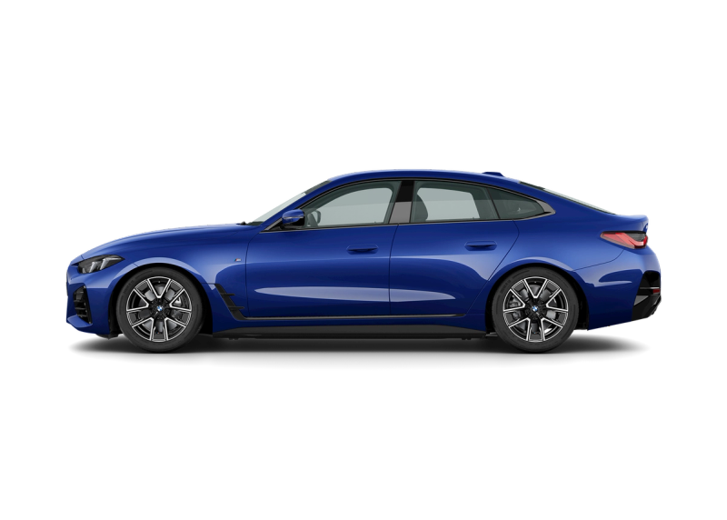 BMW i4 Side left angle