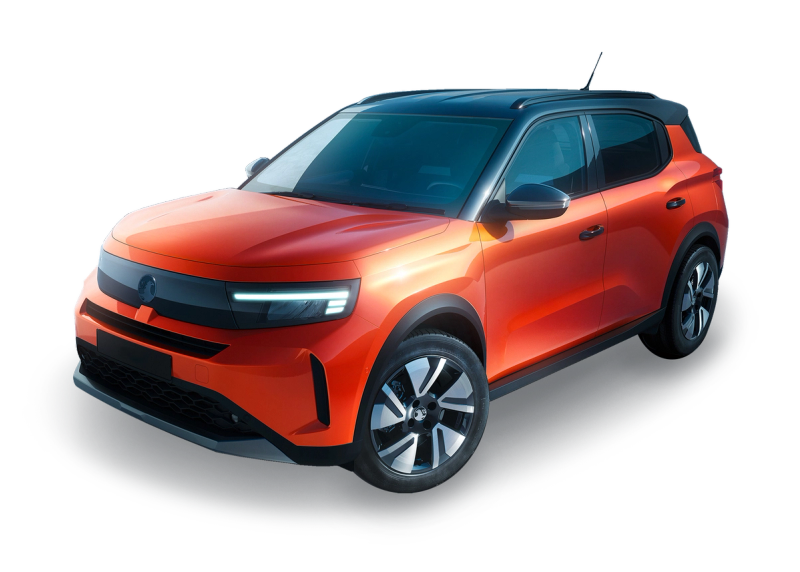 Vauxhall Frontera in a front left angle