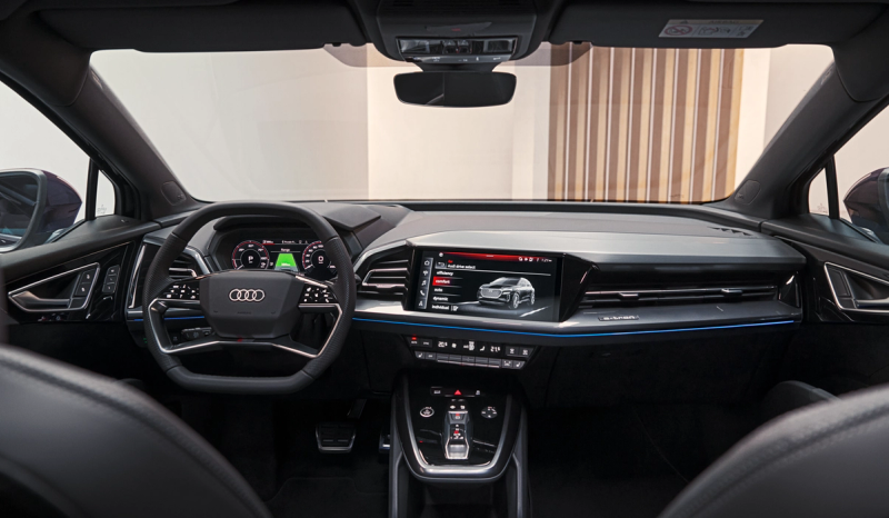 Audi Q4 e-tron dashboard