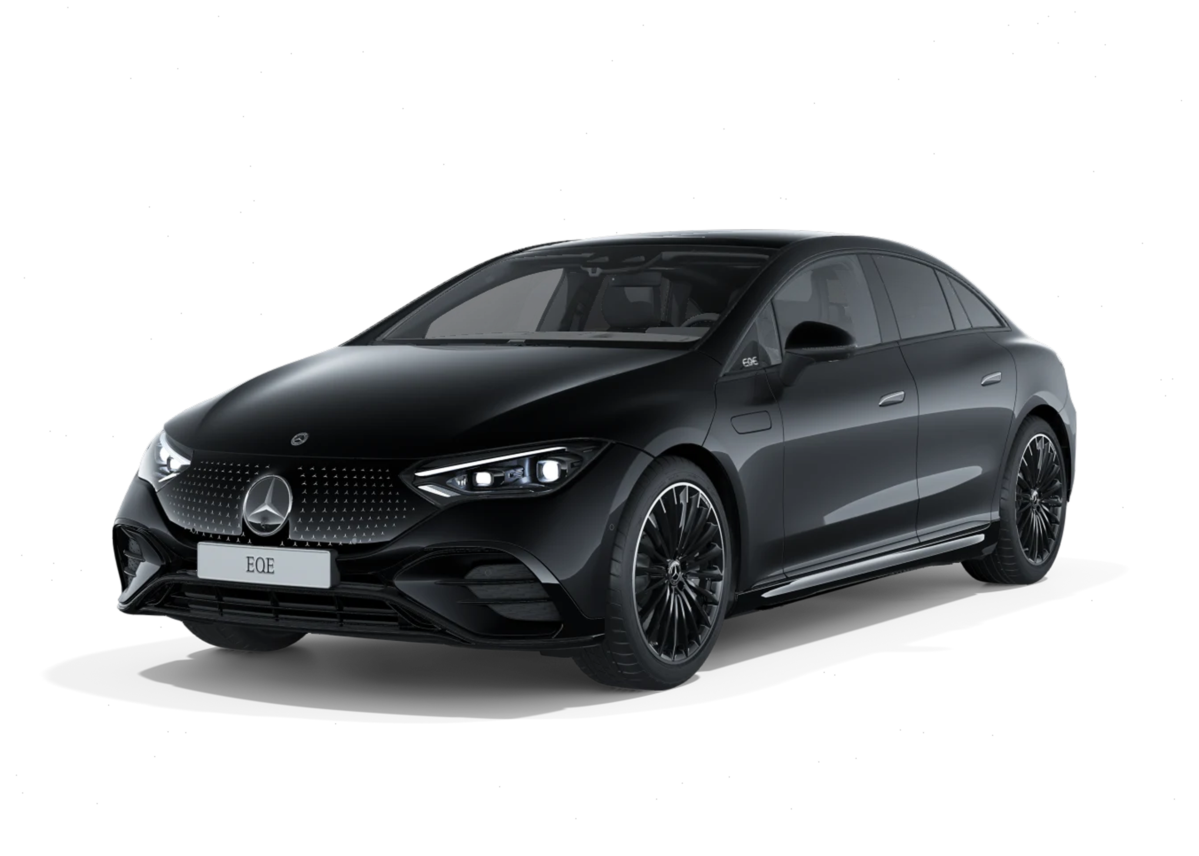 Front left view of Mercedes -Benz EQE