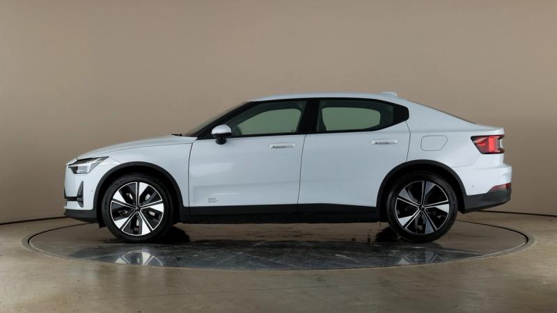 Polestar 2 side left white