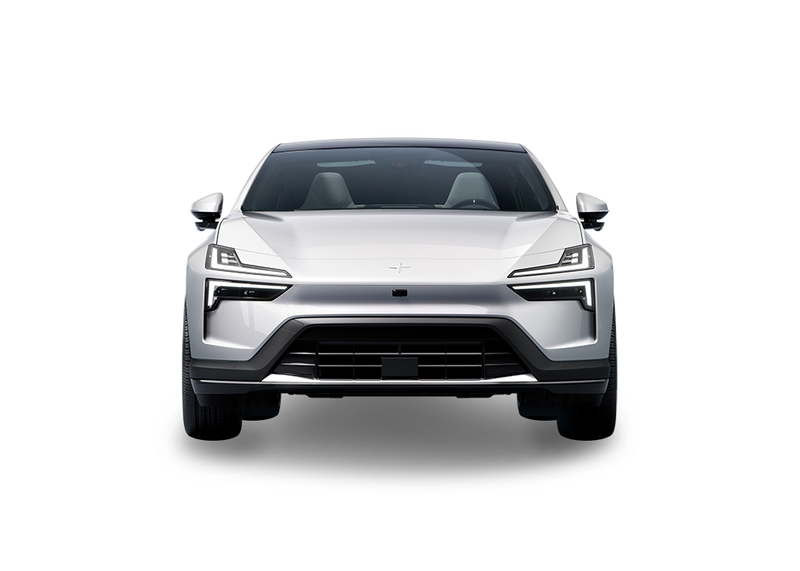 Polestar 4 in a front facing angle