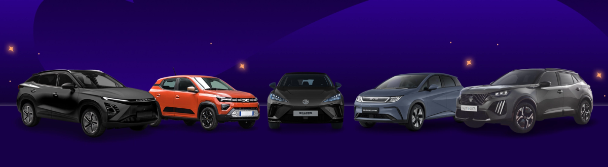Lineup of the best affordable EVs available from Octopus EV