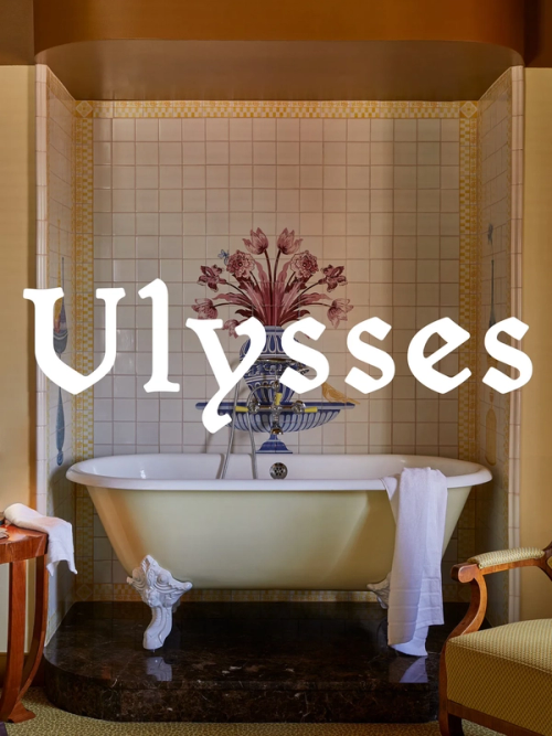 Hotel Ulysses branding by Chandelier Creative