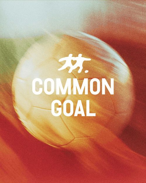 Common Goal brand refresh by Barkas, connected by ASK US FOR IDEAS