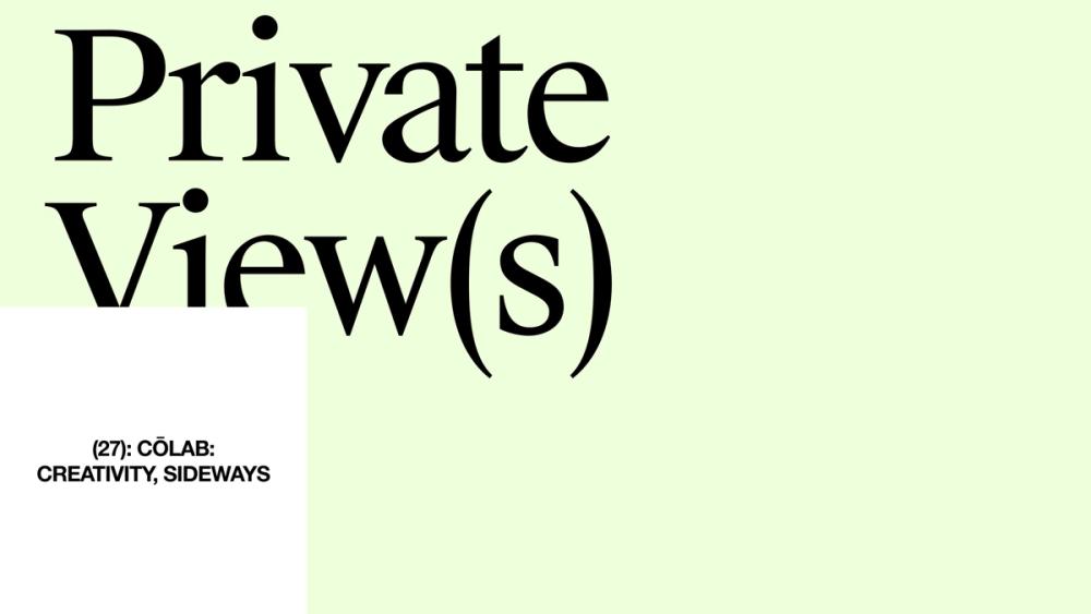 Streaming now: Creativity, sideways with CōLab’s Brian Wakabayashi