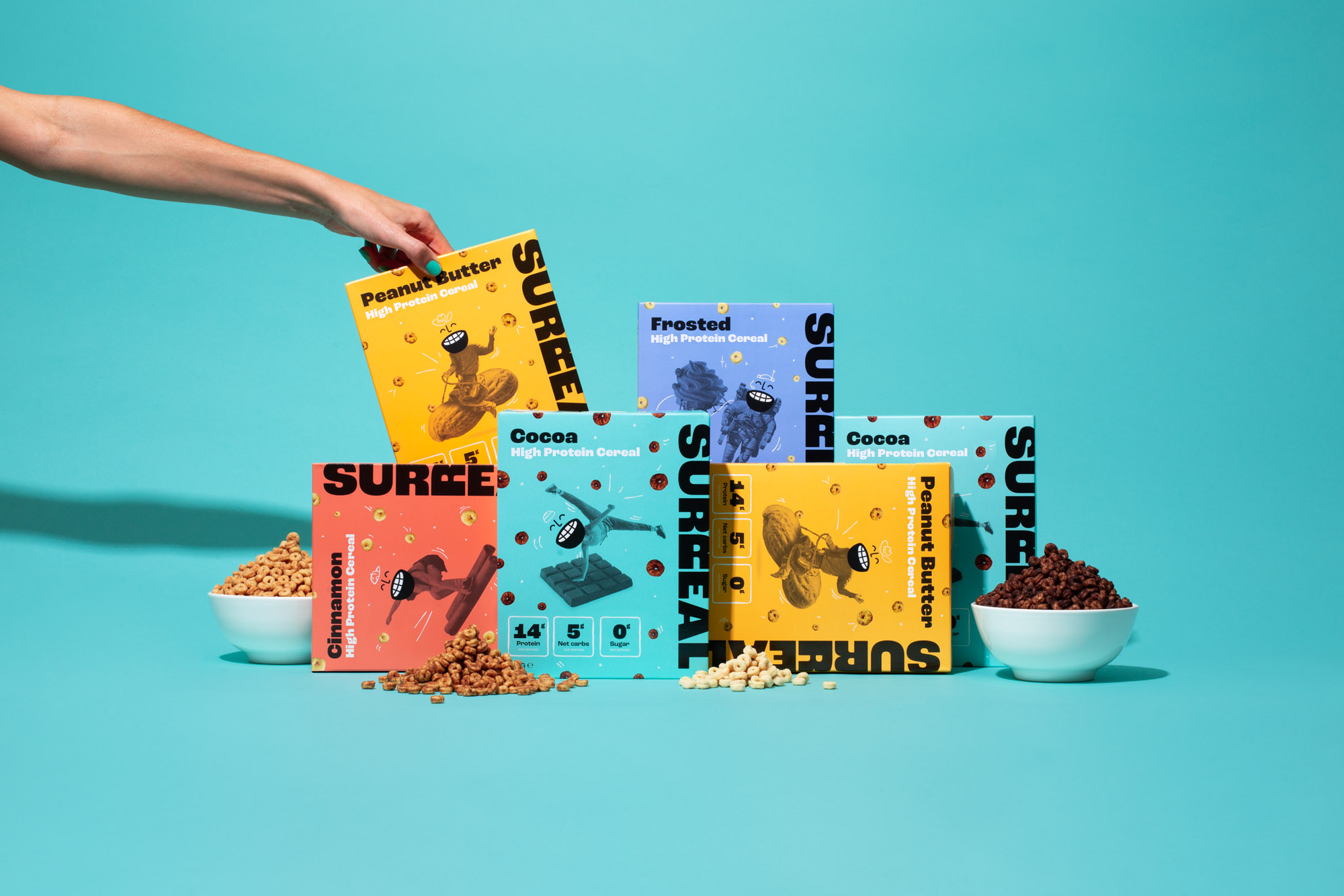 Surreal: branding that stirs up breakfast