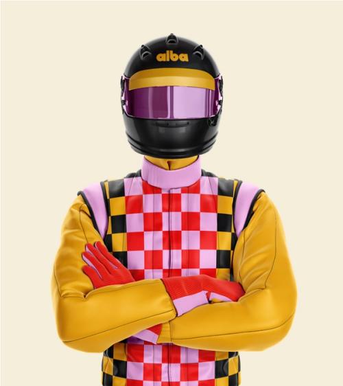 Alba Racing branding by Athletics