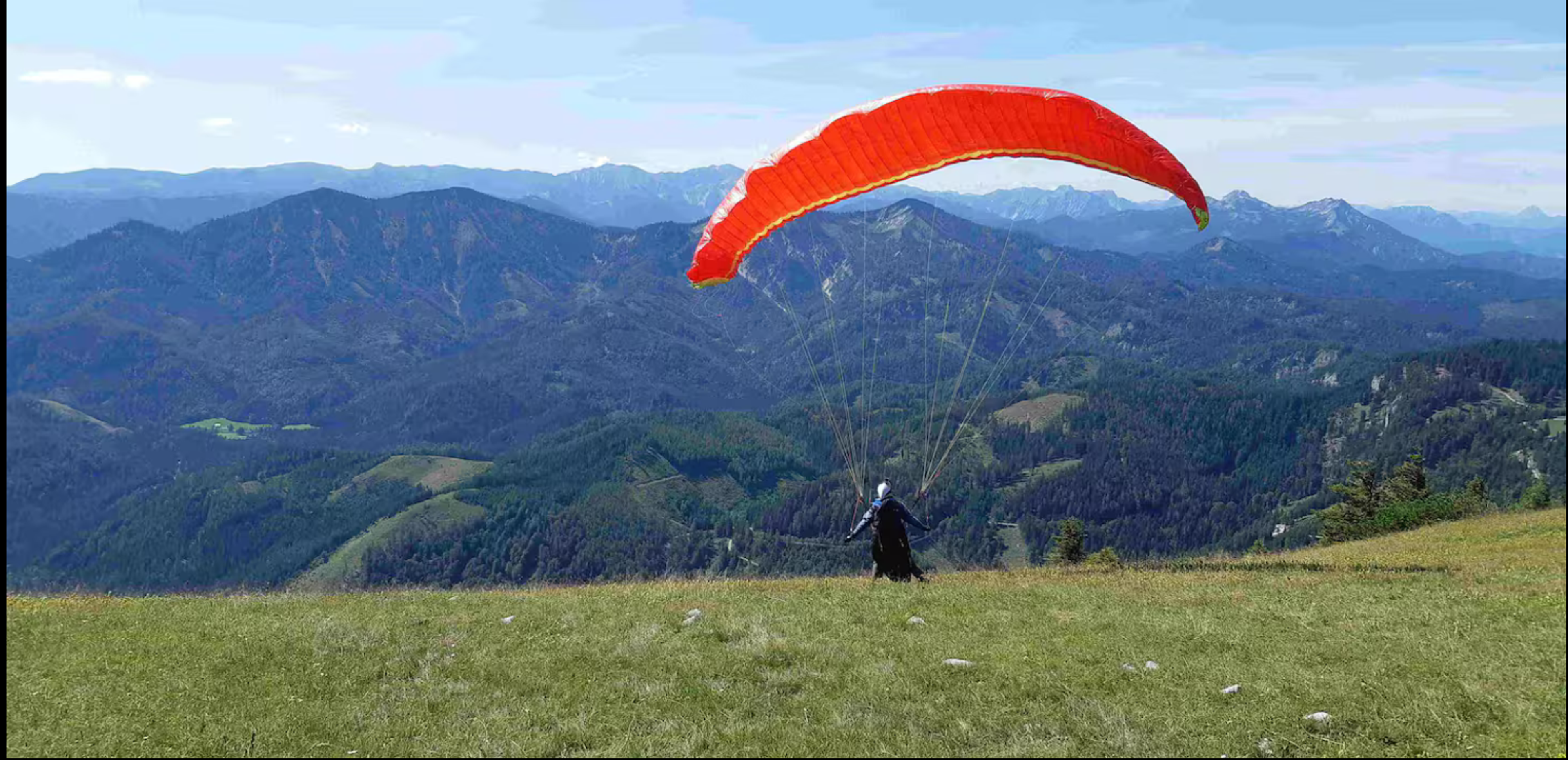 Blick von der Gemeindealpe Richtung Hochschwab