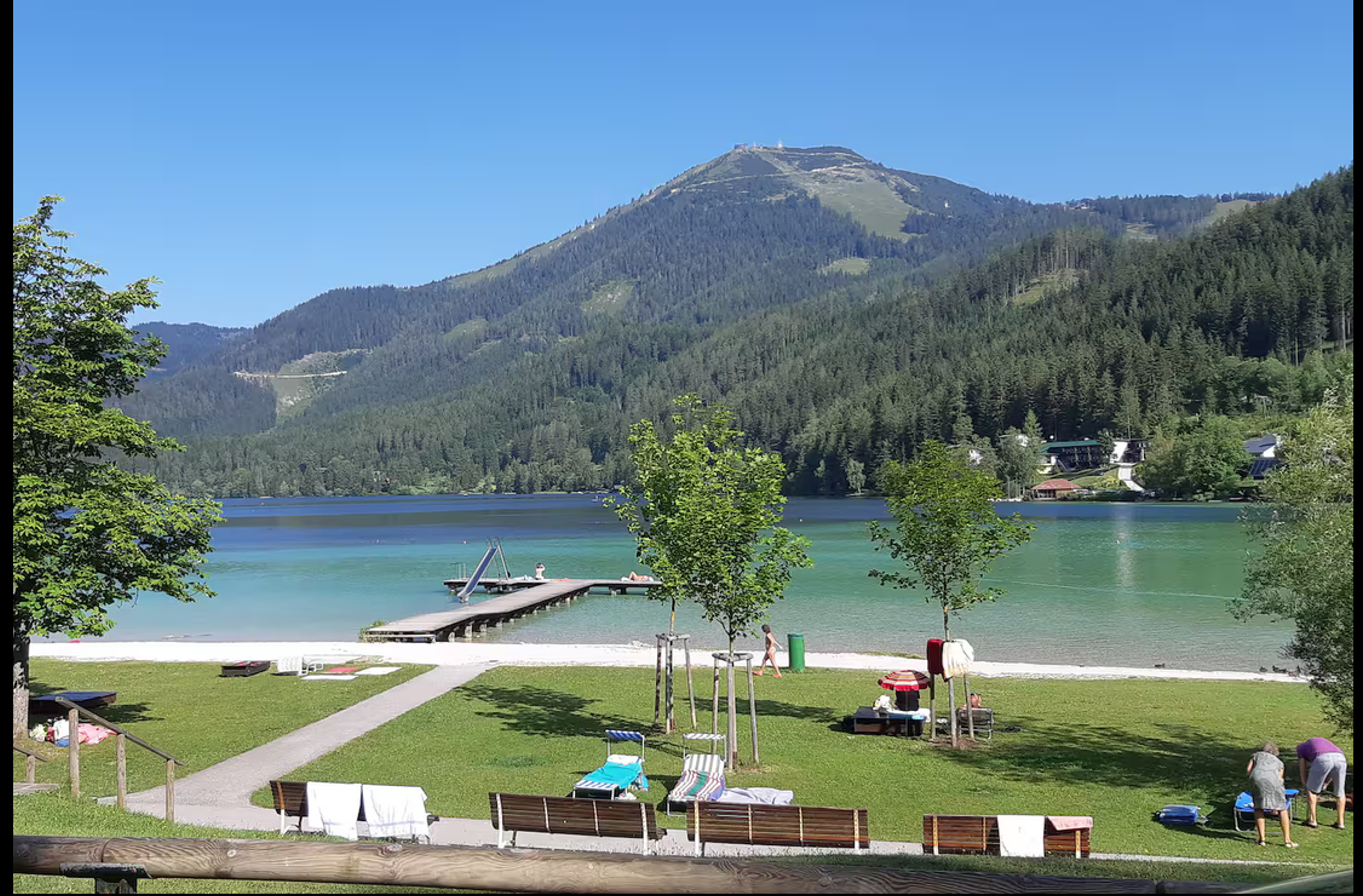 Erlaufsee an einem Sommermorgen