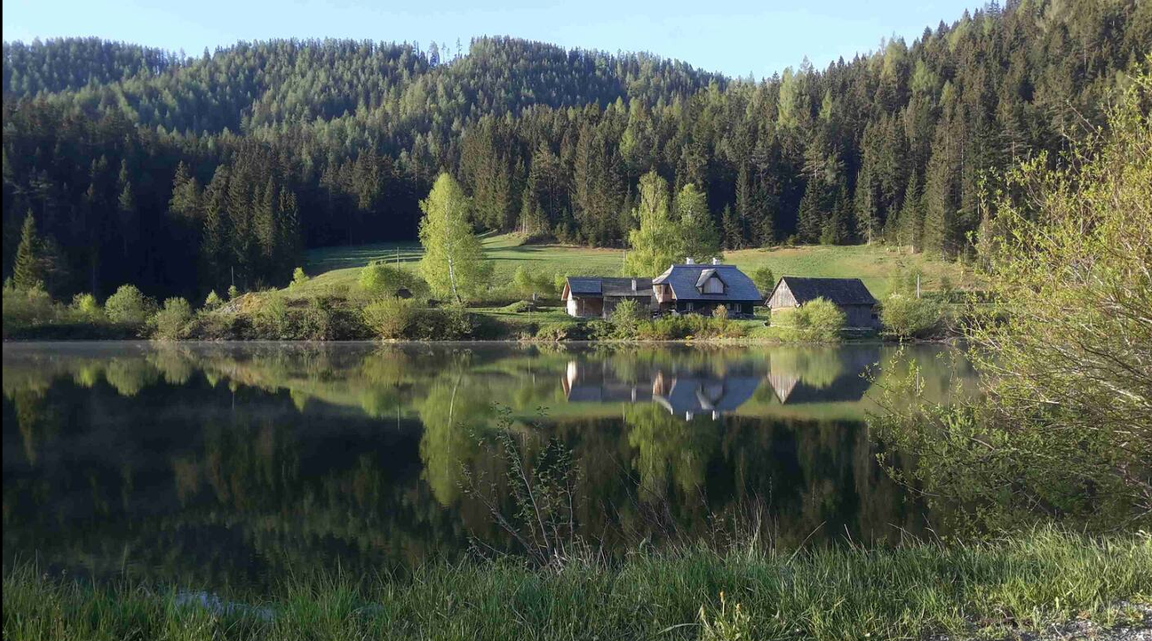Walstern (schöne Spazierstrecke am See)