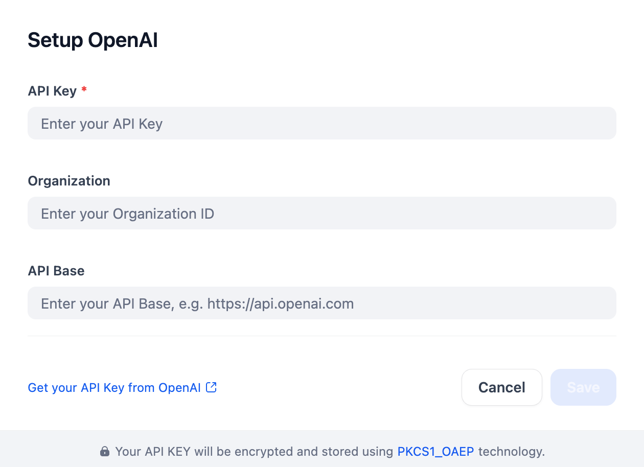 Setting your OpenAI API key