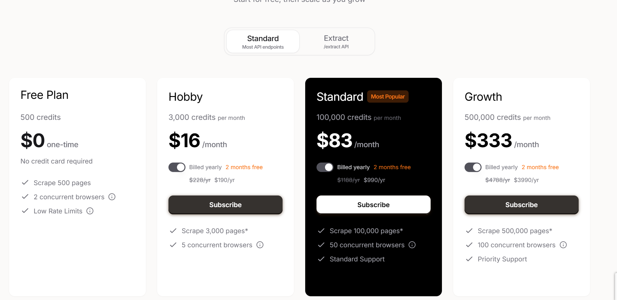 Firecrawl Pricing