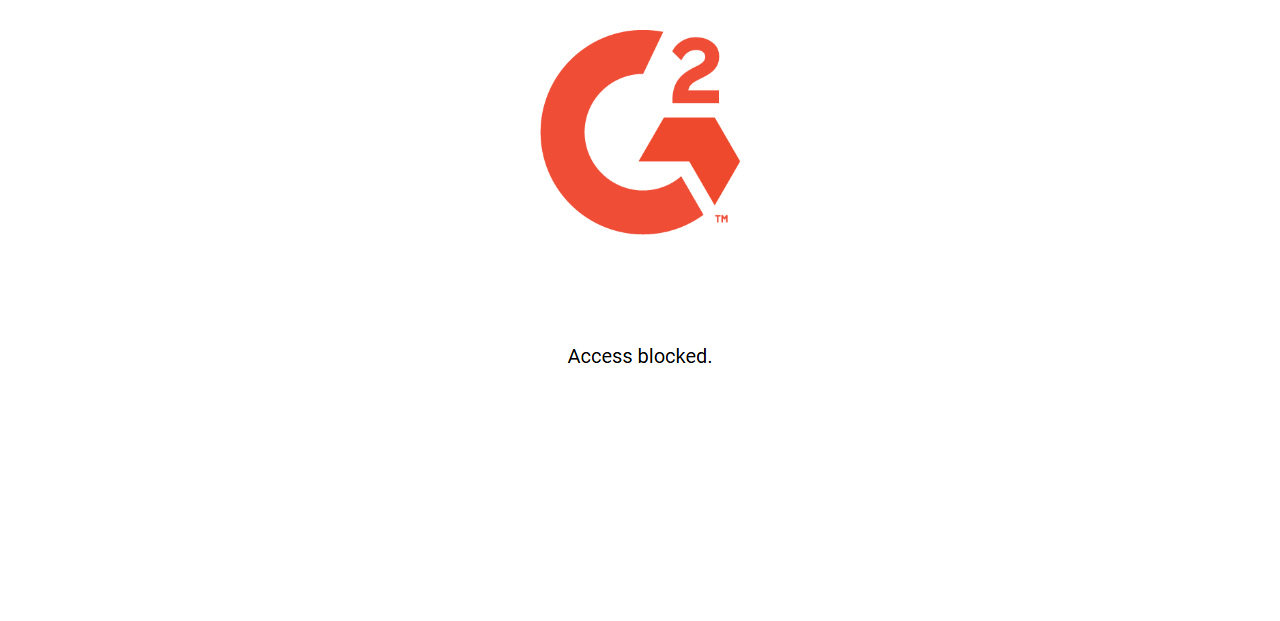 The screenshot produced by Playwright when targeting a G2 page