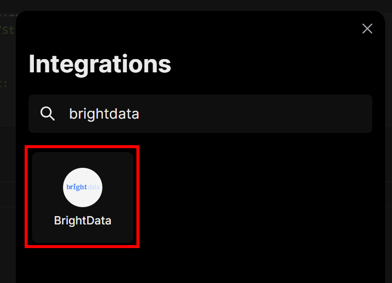 Selecting the demlon integration