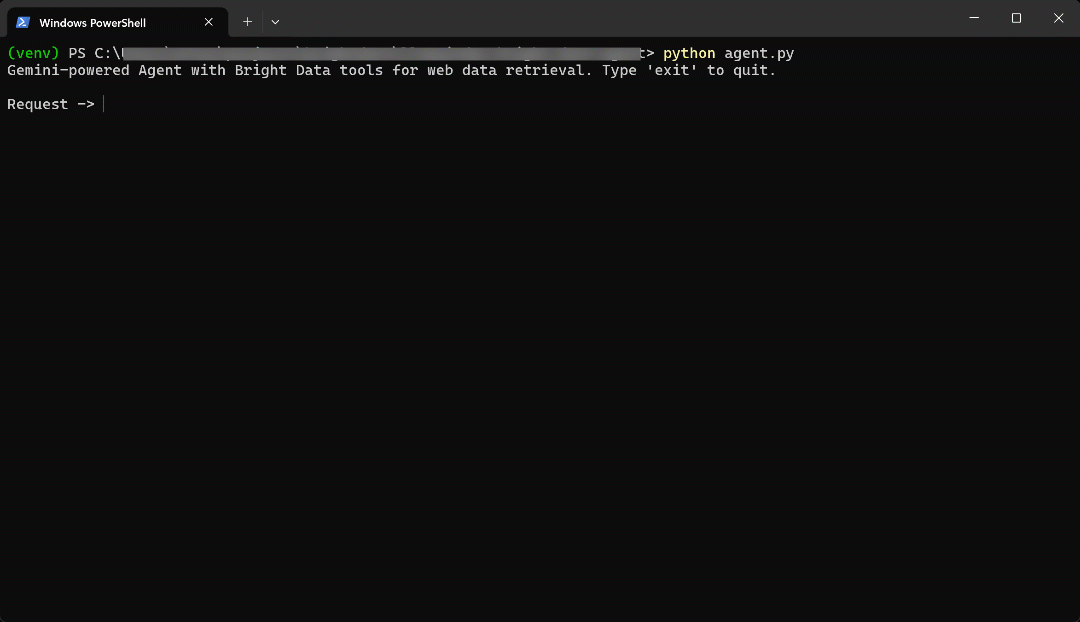How the LlamaIndex + Bright Data AI agent addresses the prompt