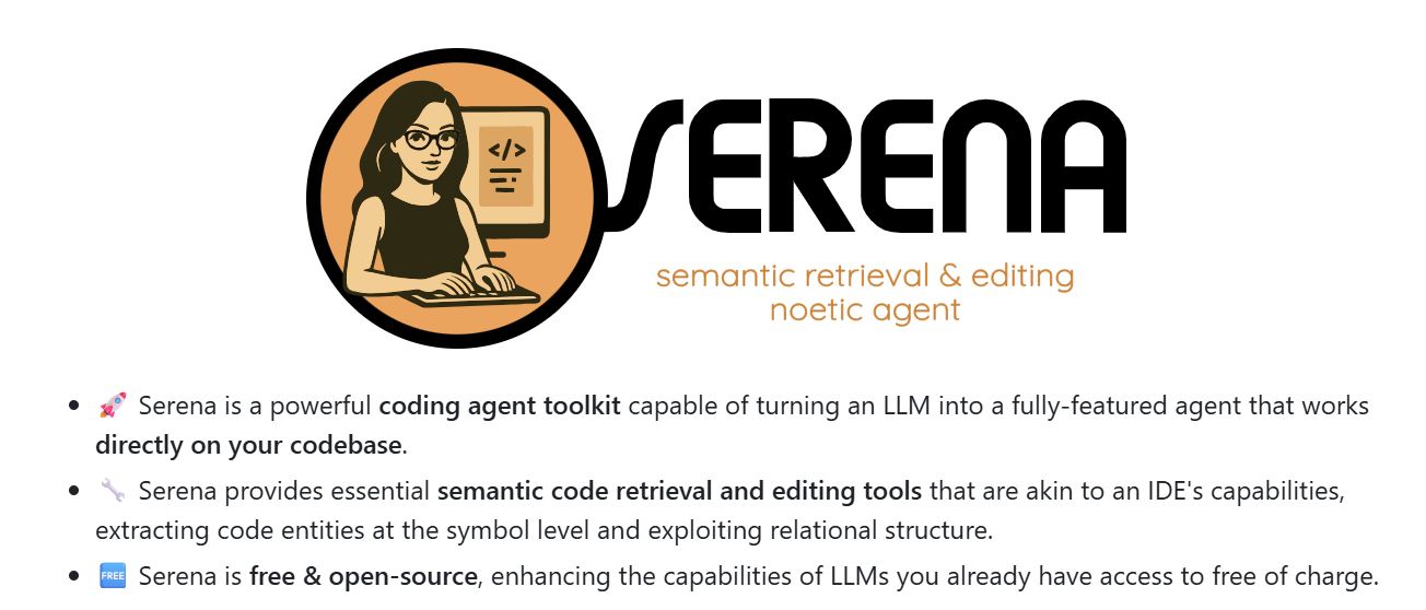 Serena MCP server repository