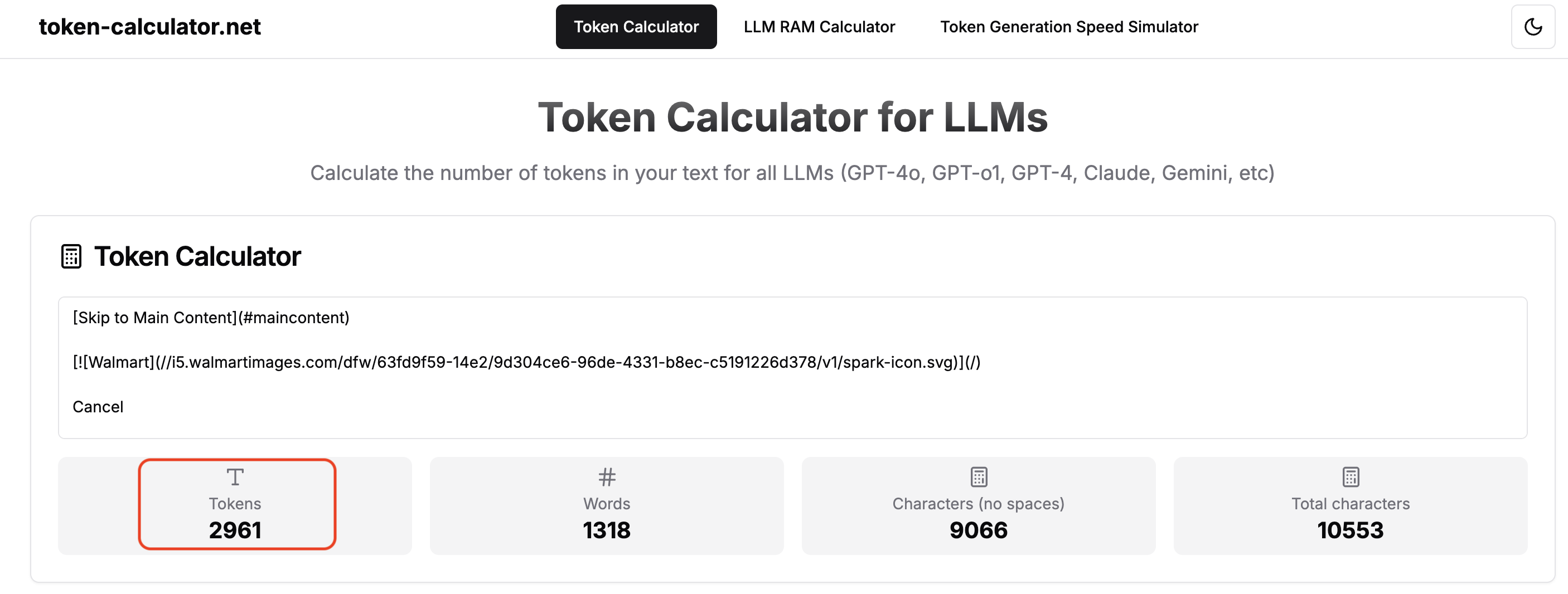 token-counting