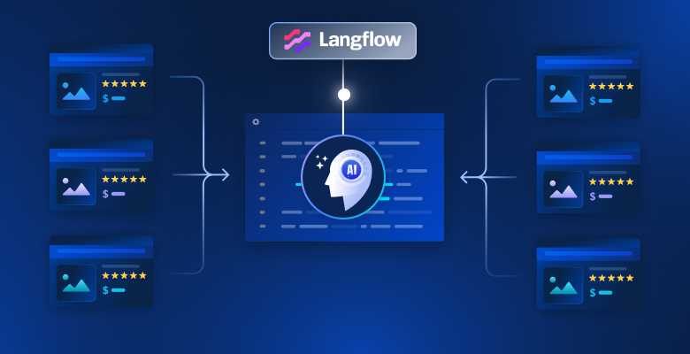 Build AI Apps with Web Data Access in Langflow & demlon
