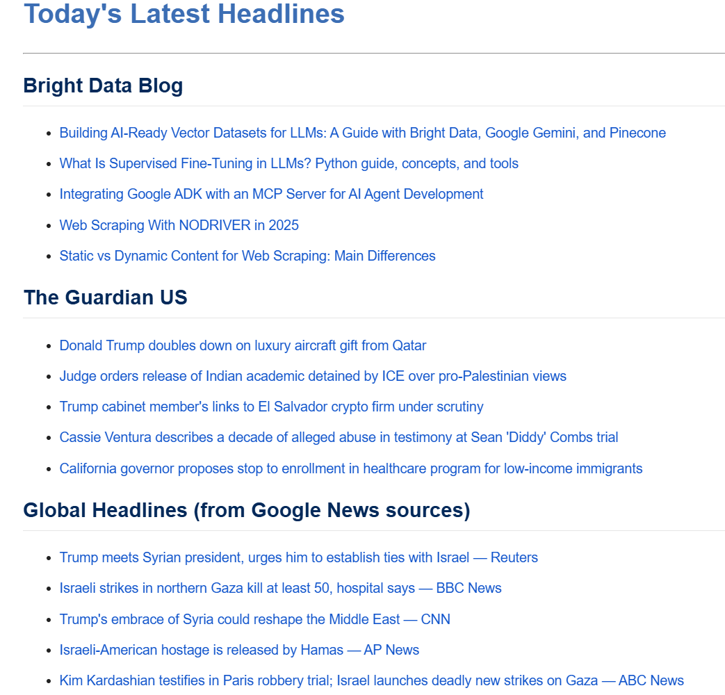 Our Curated Newsfeed is Finished