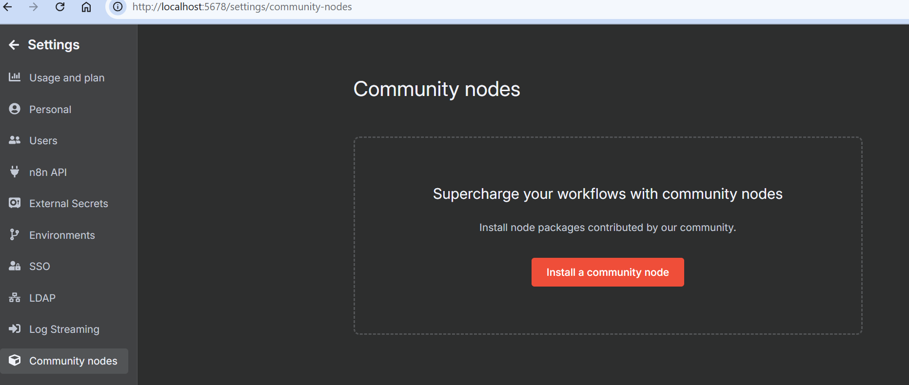 Install Community Nodes