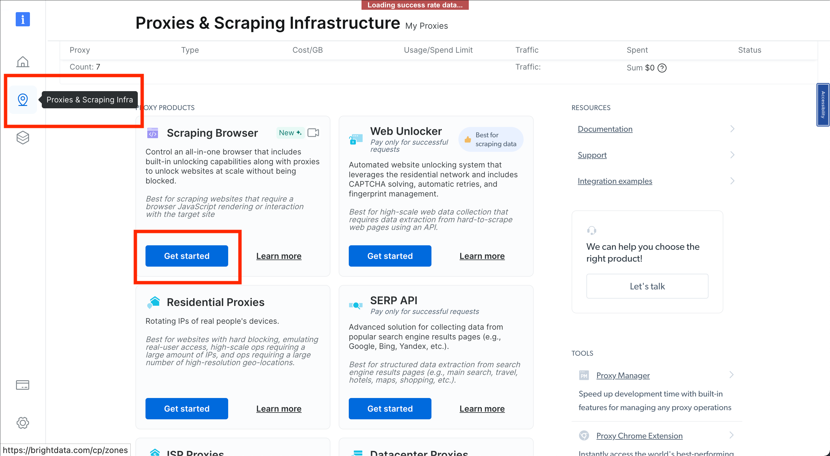 Scraping Browser