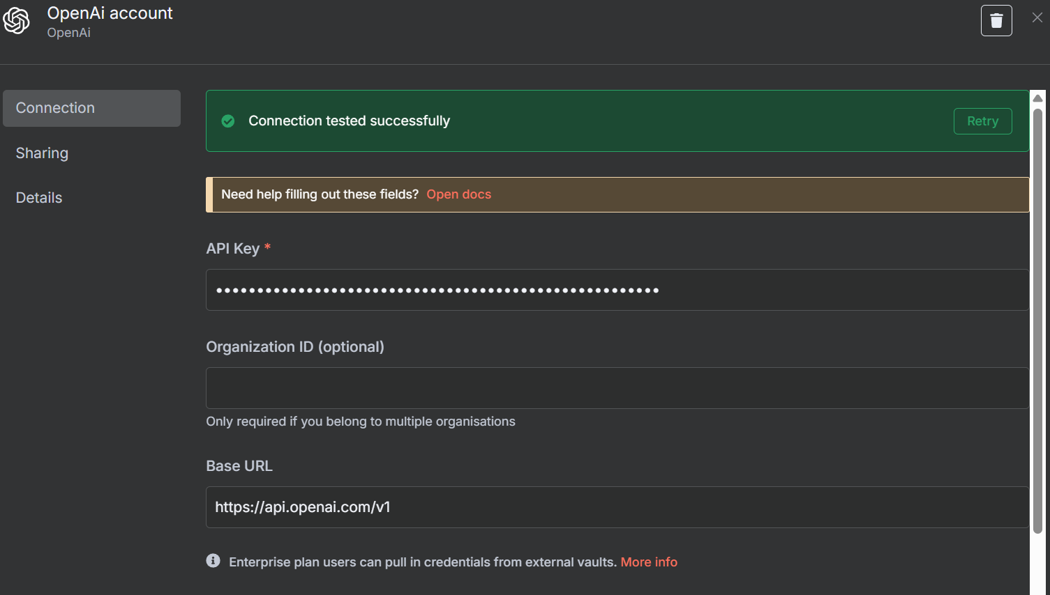 Adding Your OpenAI API Key