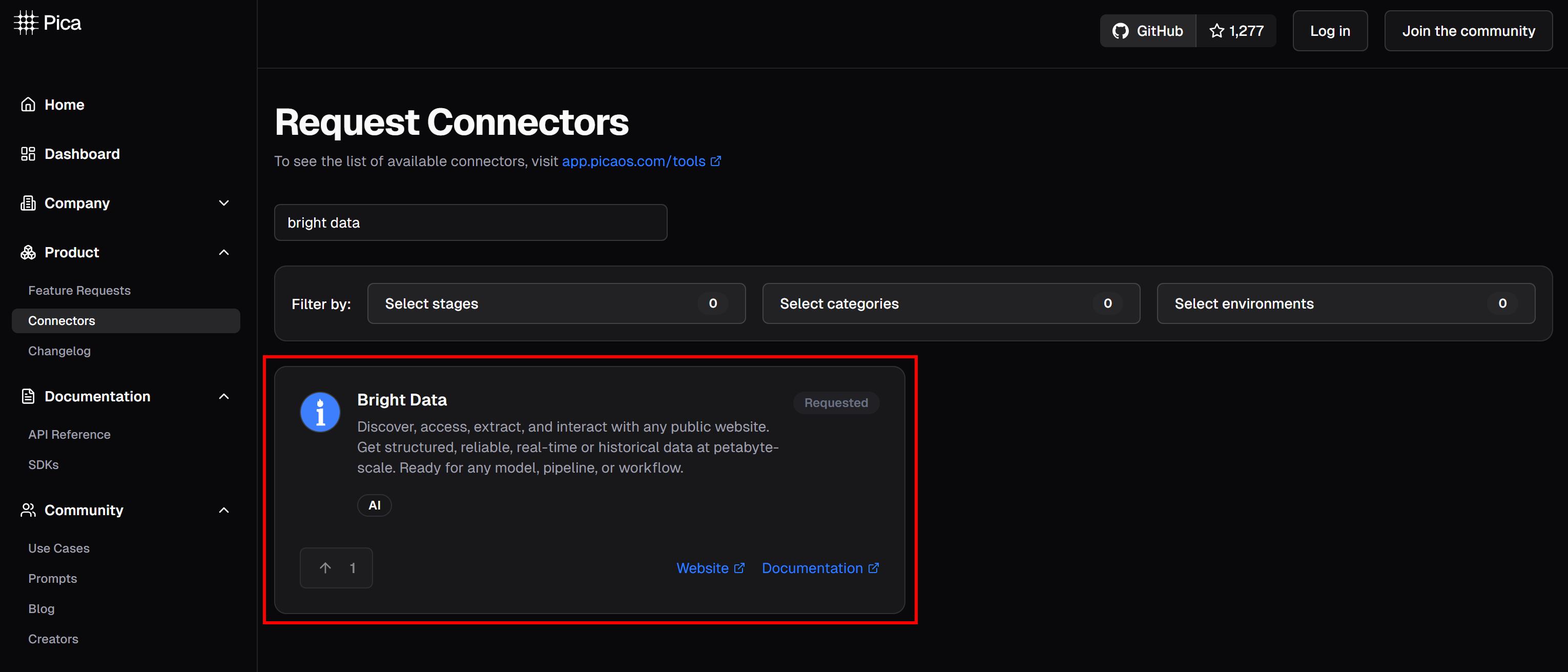 The demlon integration on Pica