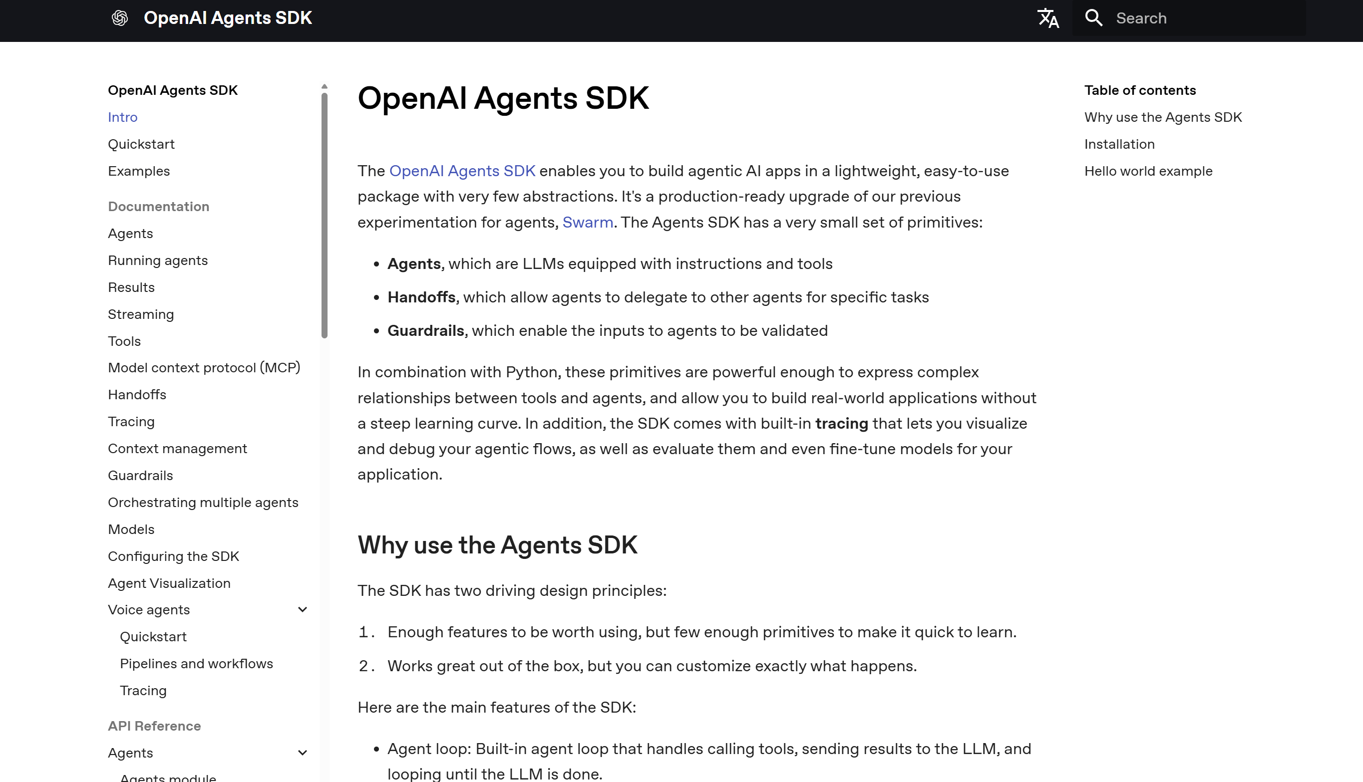 OpenAI Agents SDK