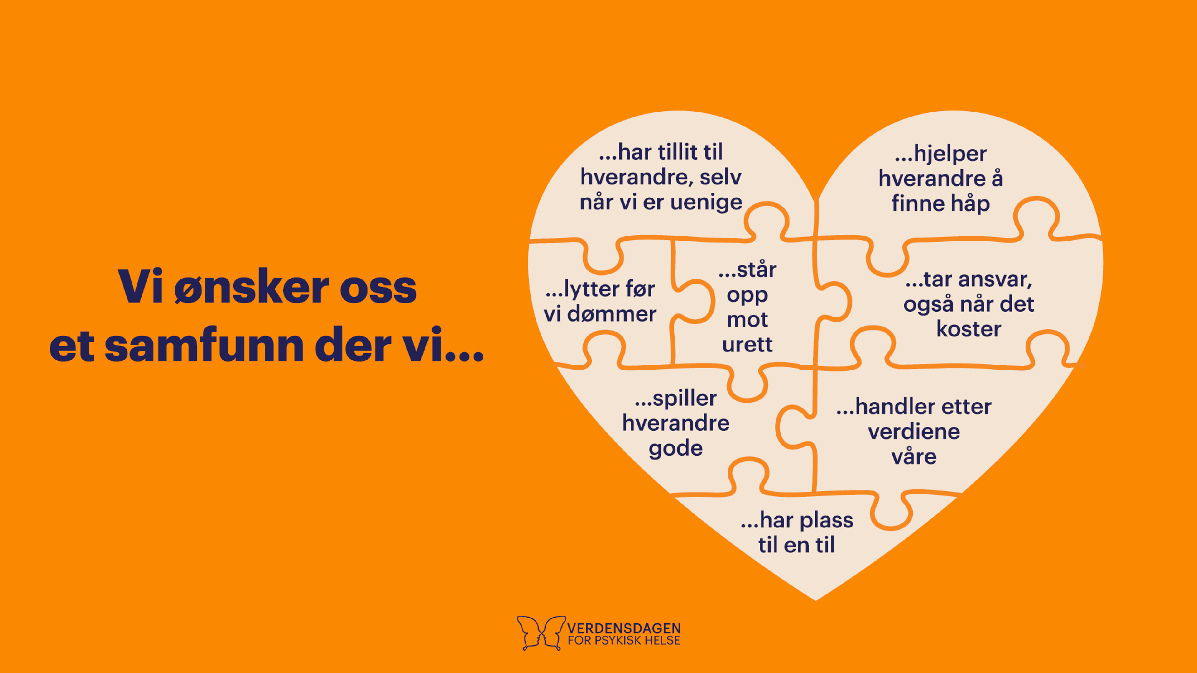 Verdensdagen for psykisk helse bilde
