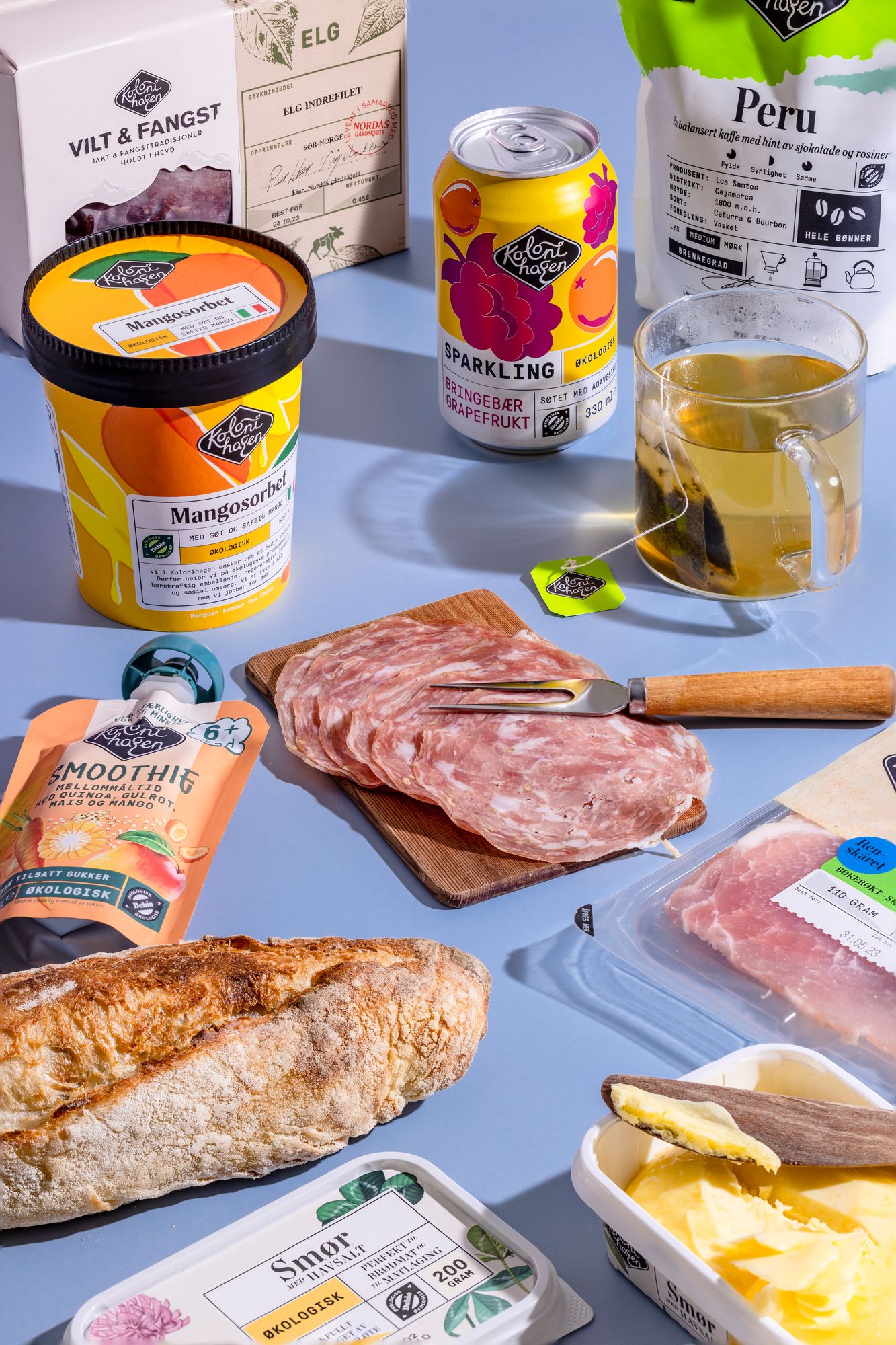 Produkter fra Kolonihagen