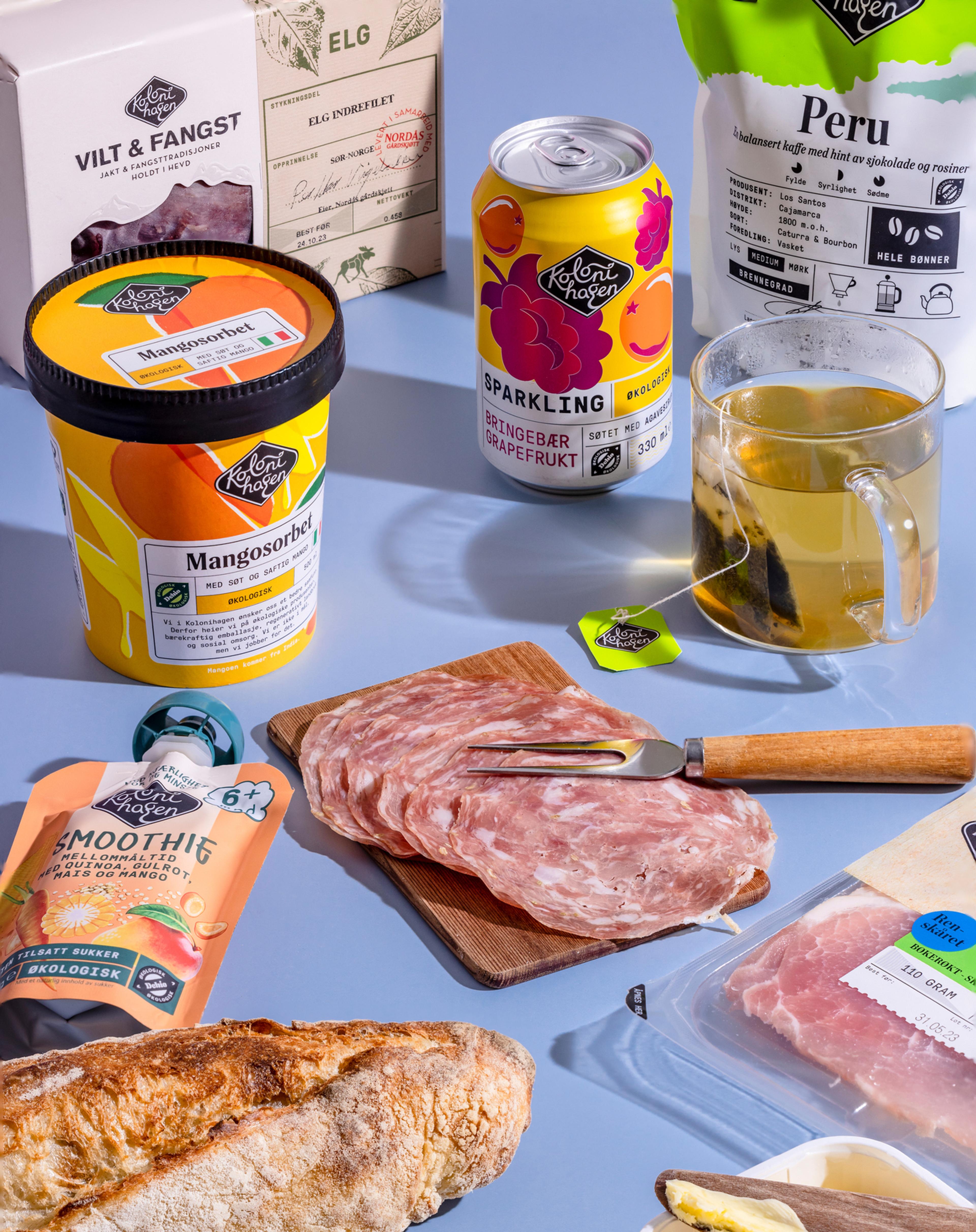 Produkter fra Kolonihagen