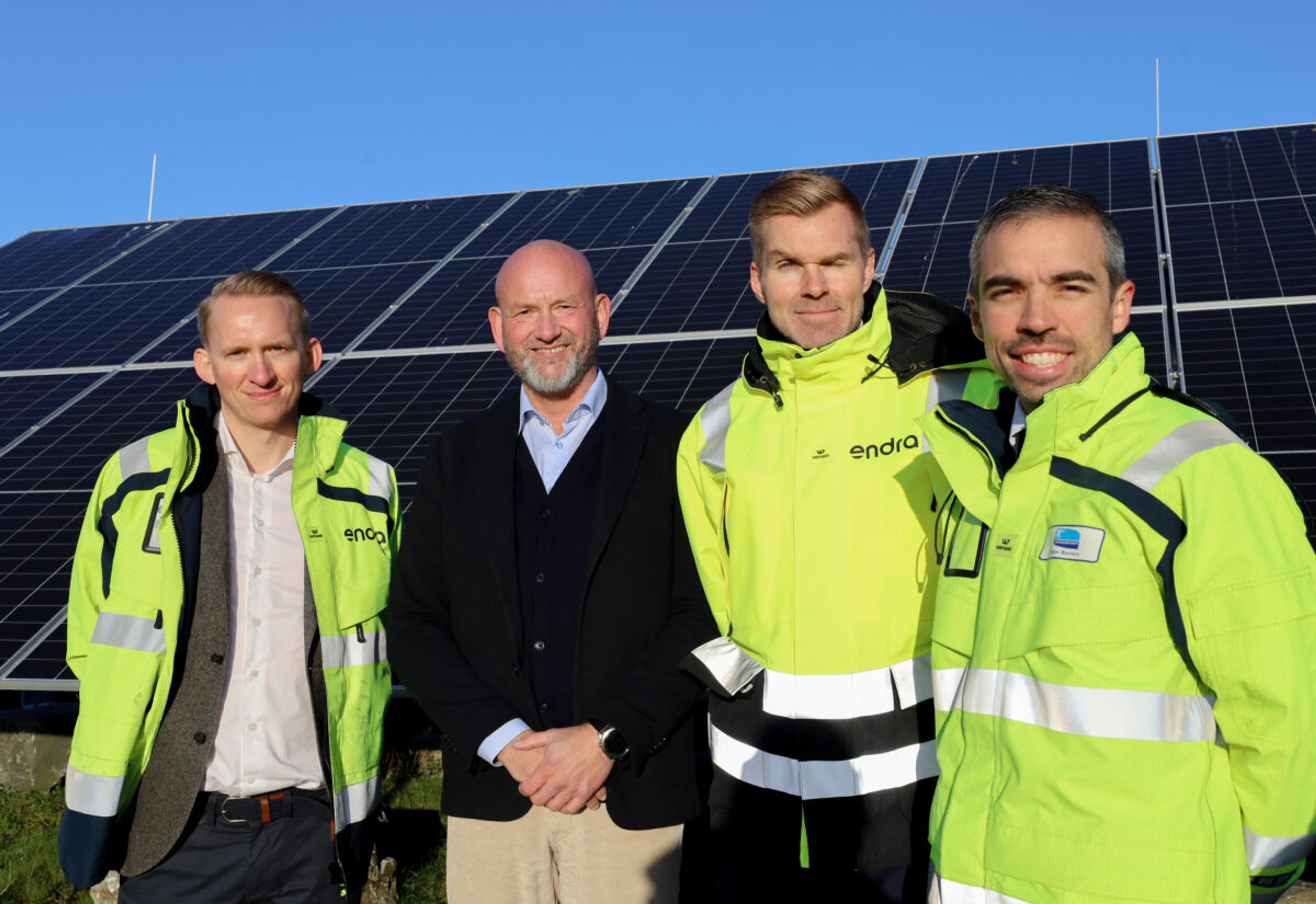 Innom - bilde fra butikkREMA 1000 og solkraftselskapet Endra har inngått en langsiktig kraftkjøpsavtale