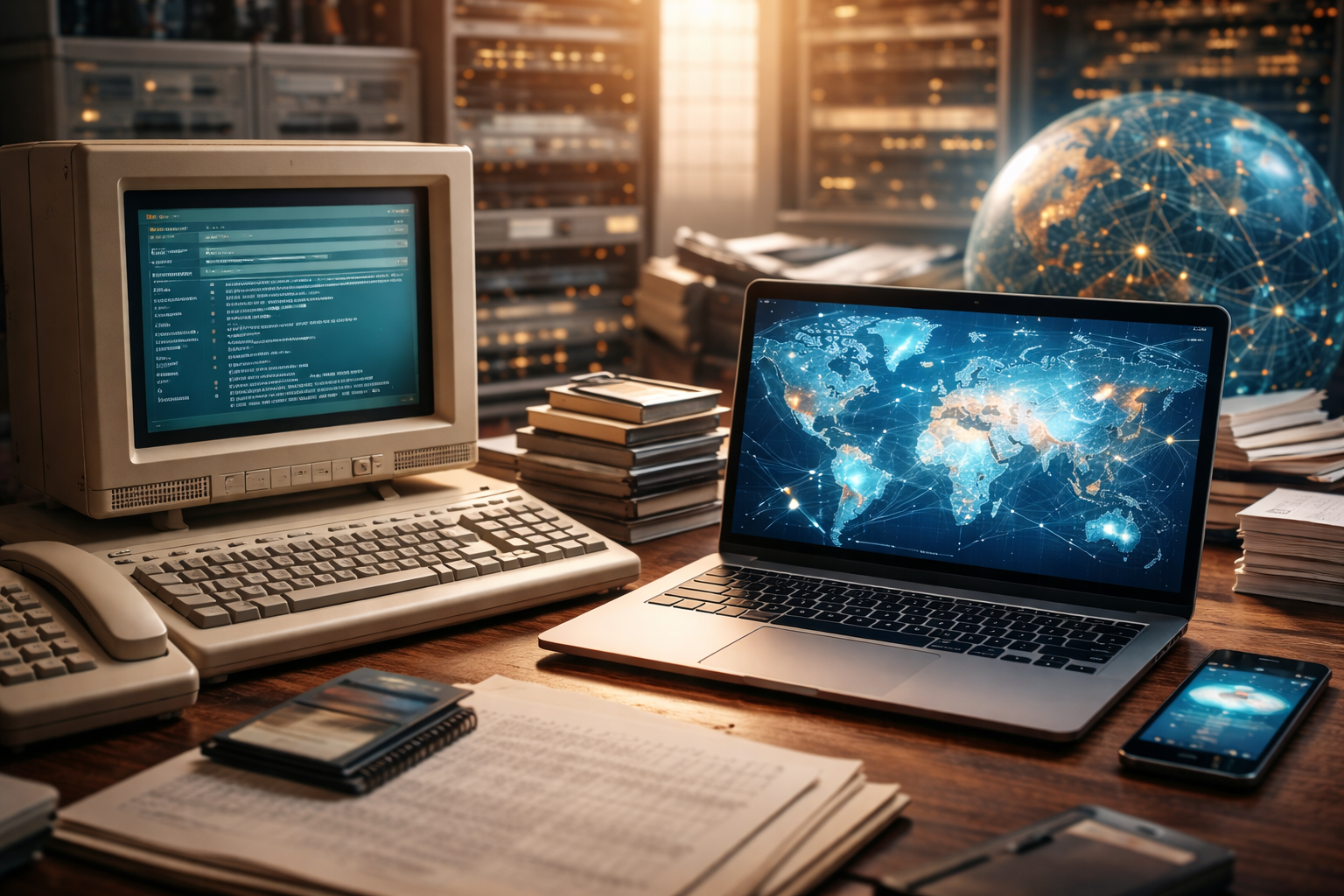 The Evolution of the Internet: From Simple Networks to a Global Power