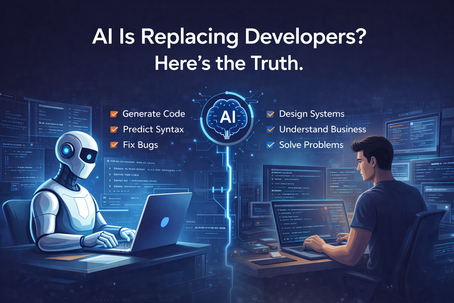 AI Is Replacing Developers? Here’s the Truth.