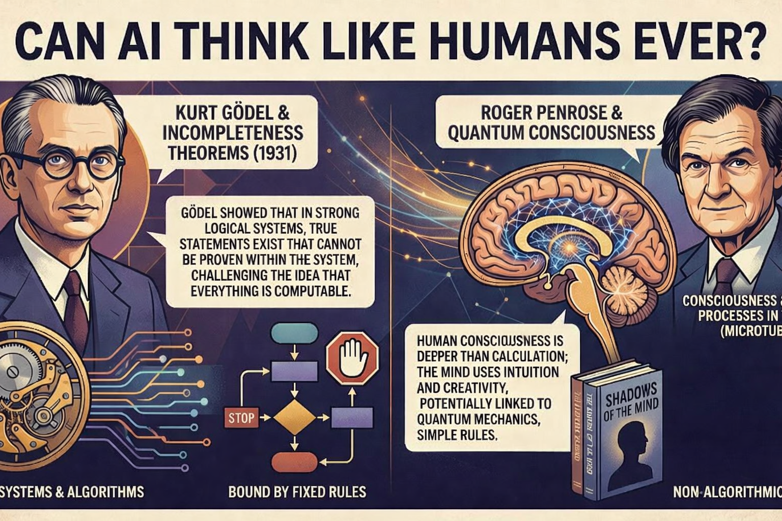 Can AI Truly think like Humans????