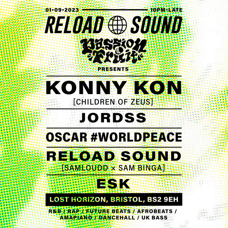 Reload Sound Presents 002... Konny Kon (Children of Zeus), Reload Sound, Jordss, Oscar WorldPeace