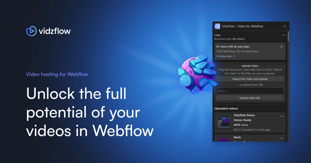 Screenshot of Vidzflow