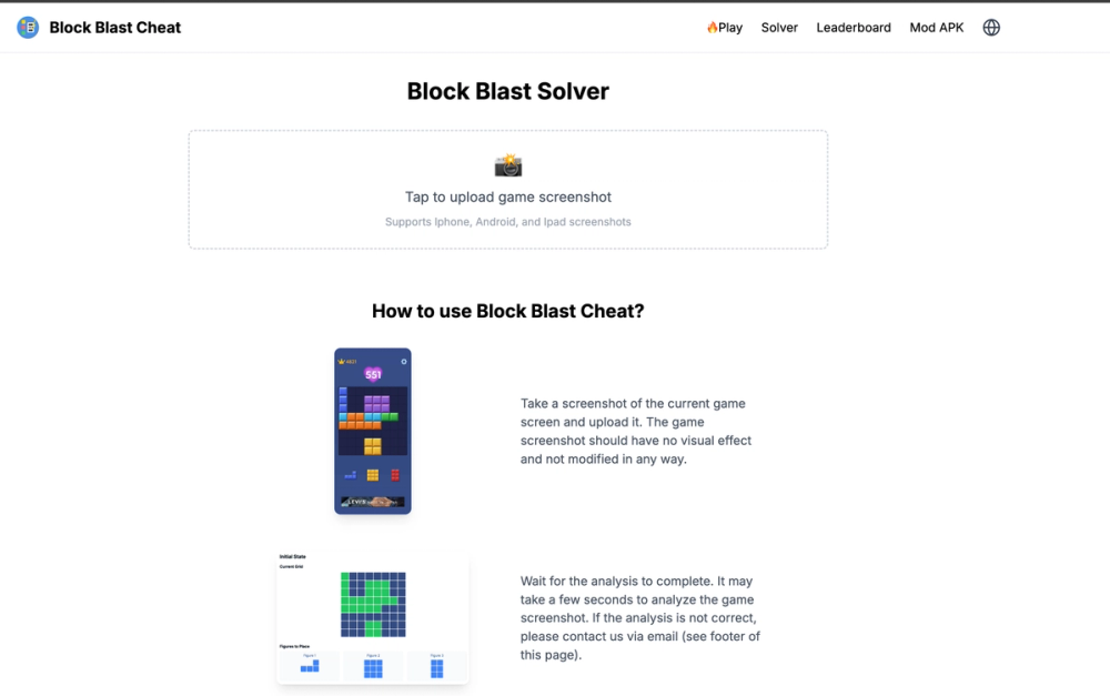 image of Block Blast Solver