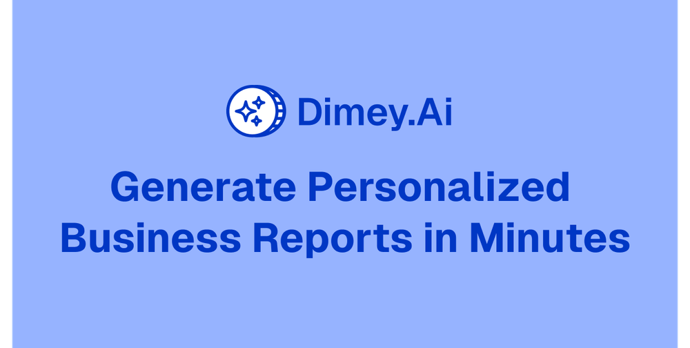 Screenshot of Dimey.AI