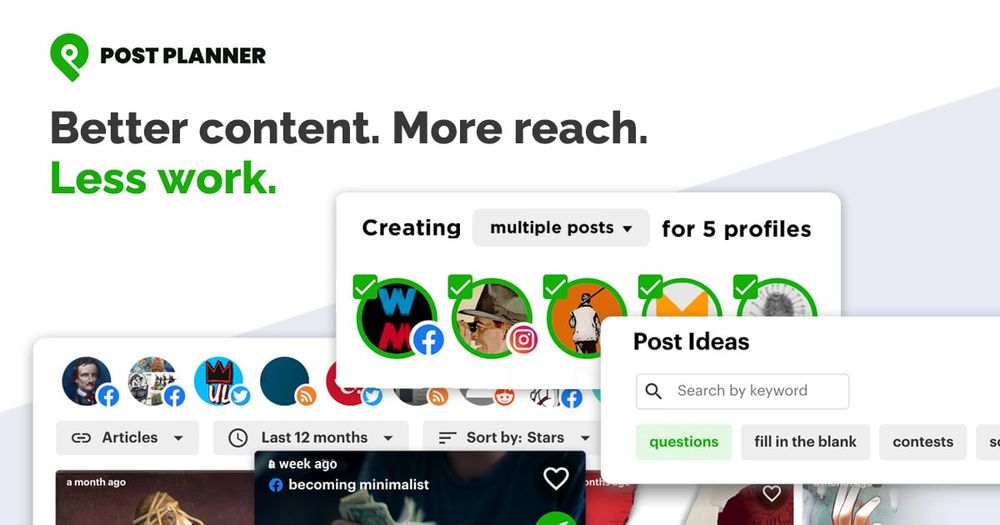 Screenshot of Post Planner