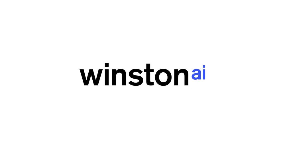 Screenshot of Winston AI